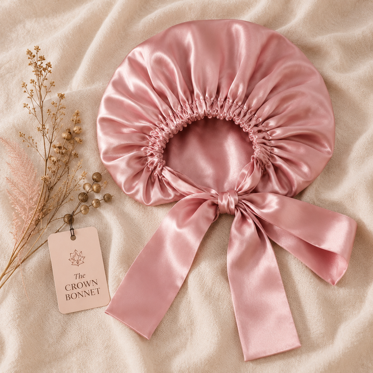 Cotedoo Satin Bonnet